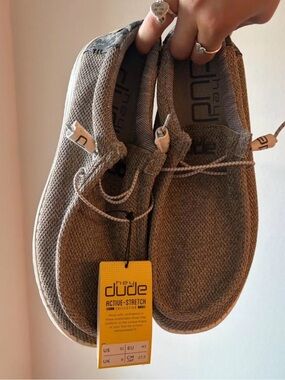 Hey Dude Kids Slip-On Sneakers in Taupe